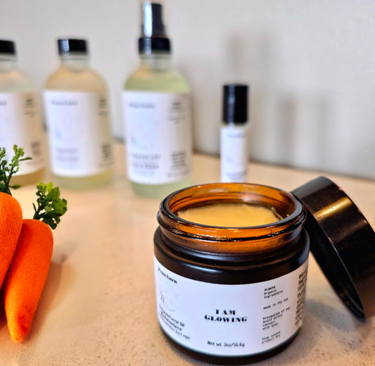 (Step 5) Petitgrain/Carrot Oil Moisturizer